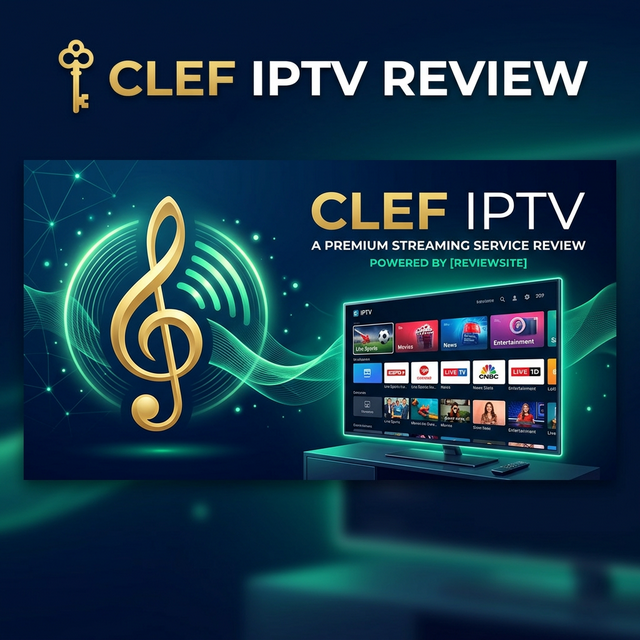 Illustration avis Clef IPTV - Streaming IPTV sur TV moderne