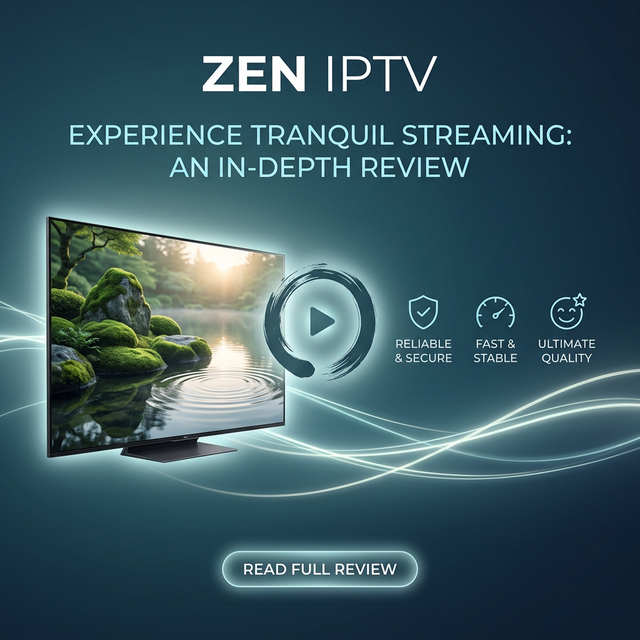 Avis ZEN IPTV 2026 - Service IPTV Premium