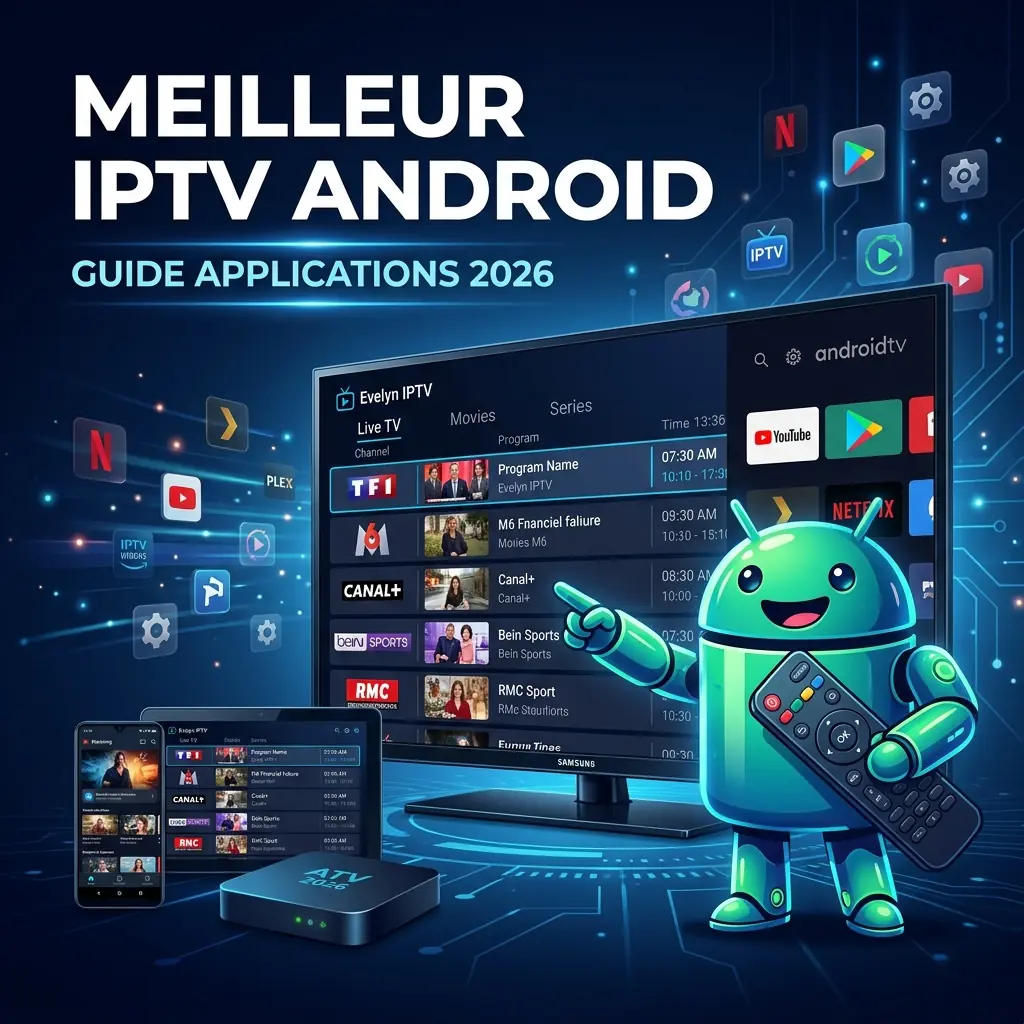Illustration IPTV Android