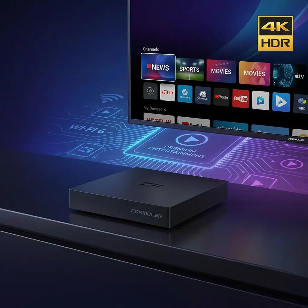 Test Formuler Z11 Pro Max - Boîtier IPTV premium avec interface MyTVOnline 3